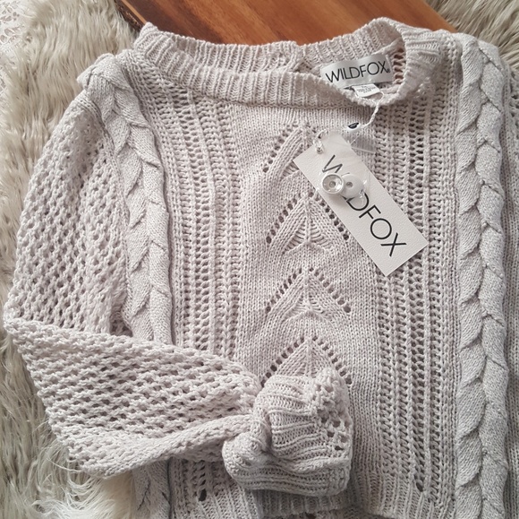 Wildfox Sweaters - NWT Wildfox knit sweater
